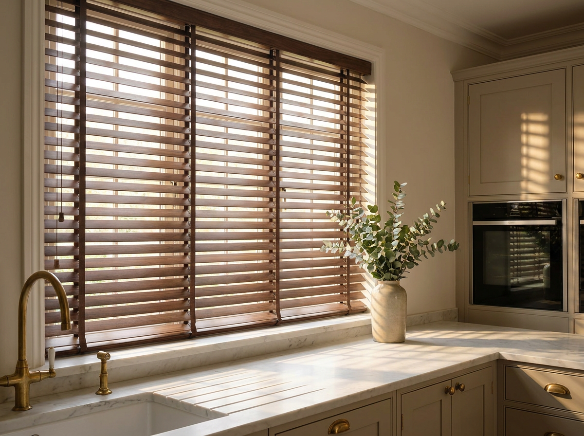 Luxury Faux Wood Venetian Blinds